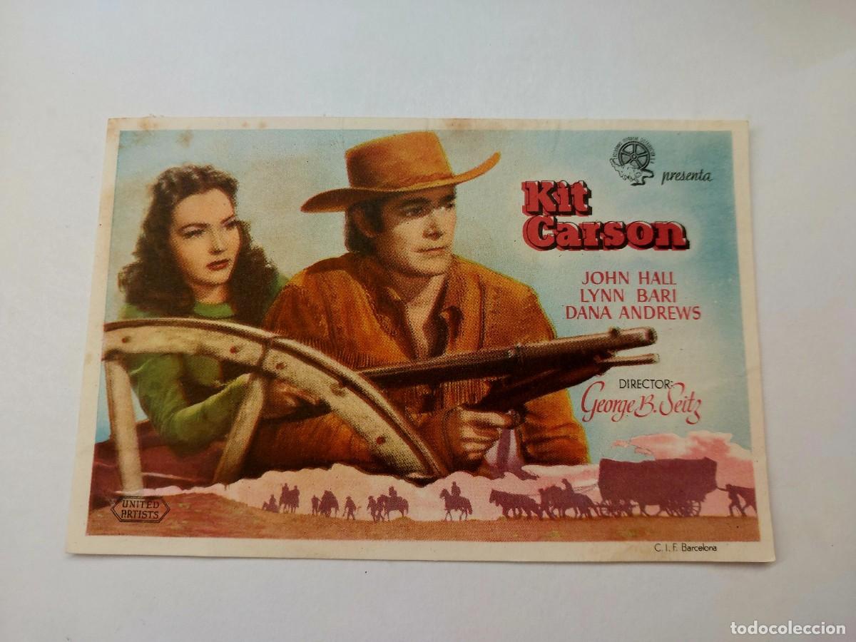 Cine: Kit Carson 1940 Sin Publicidad - Foto 1