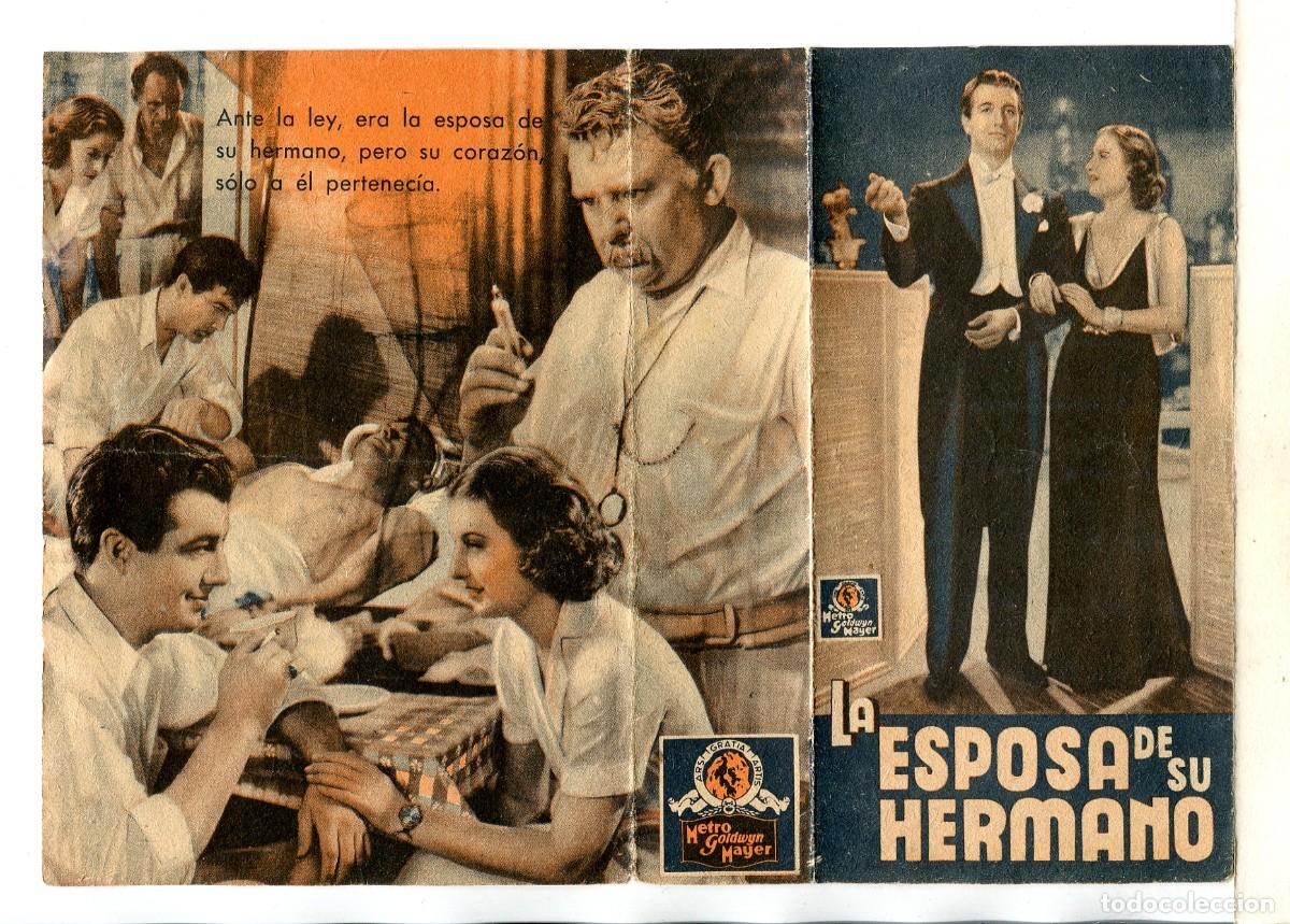 Cine: LA ESPOSA DE SU HERMANO, con Robert Taylor. - Foto 1