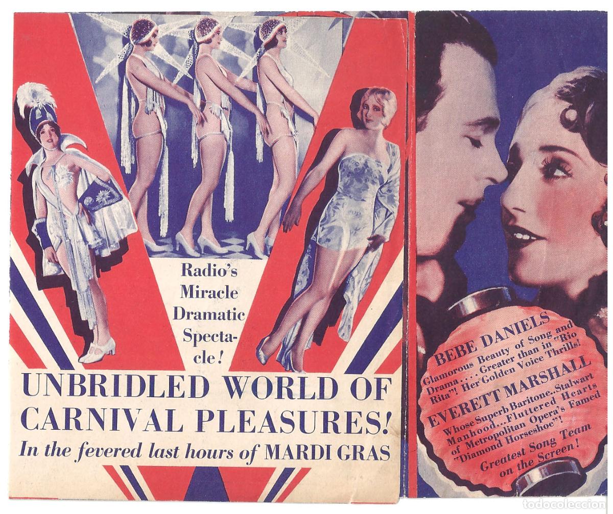 Cine: PTCC 802 DIXIANA PROGRAMA DOBLE AMERICANO BEBE DANIELS - Foto 1