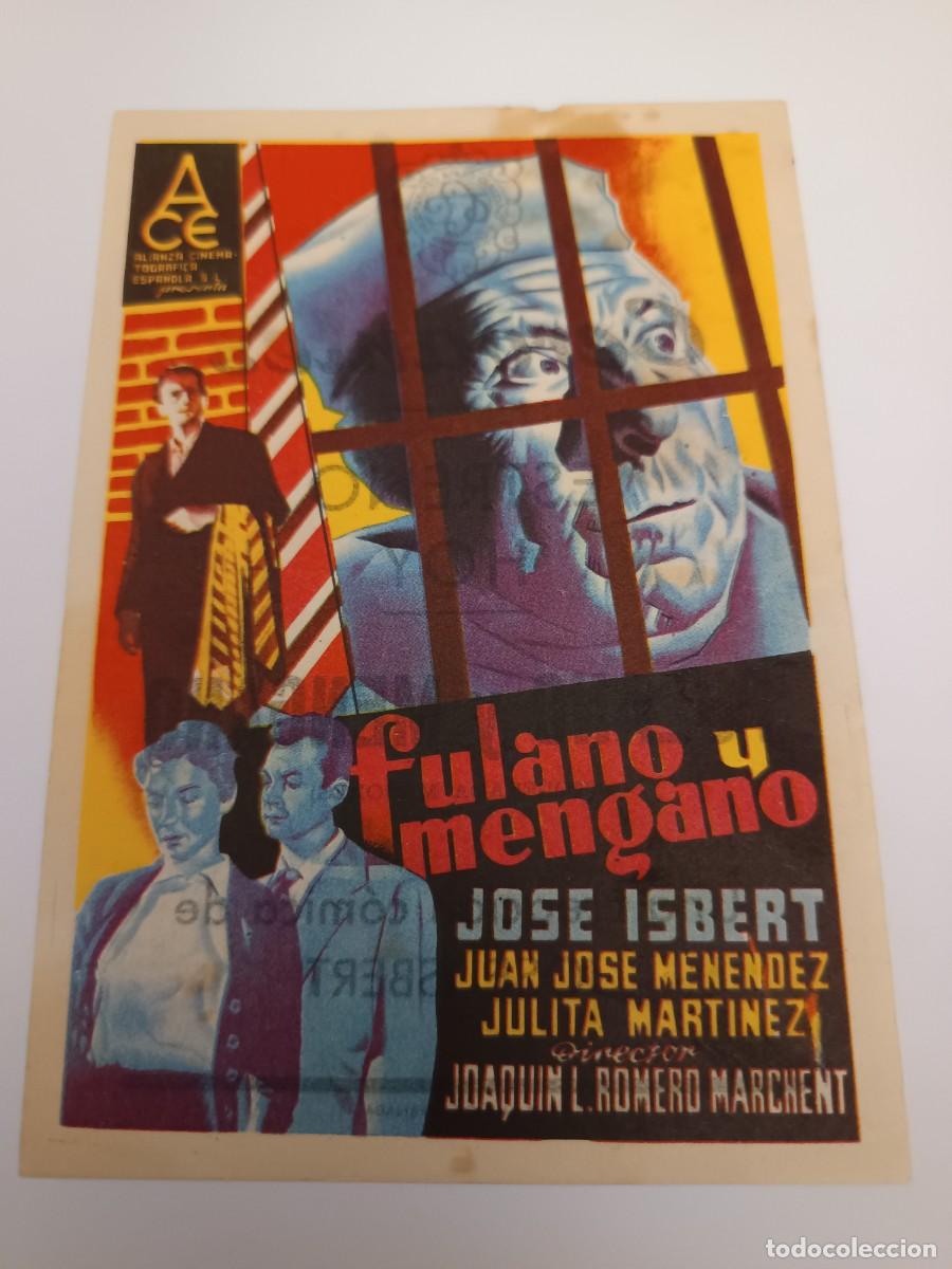 Cine: PROGRAMA DE CINE FULANO Y MENGANO - Foto 1