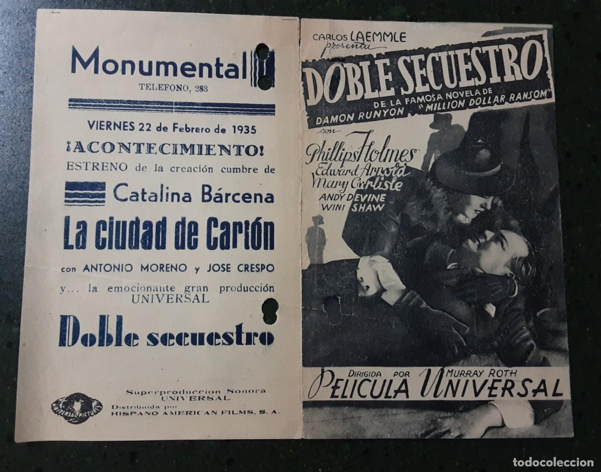 Cine: Doble secuestro, Edward Arnold, Universal 1935 - Foto 1