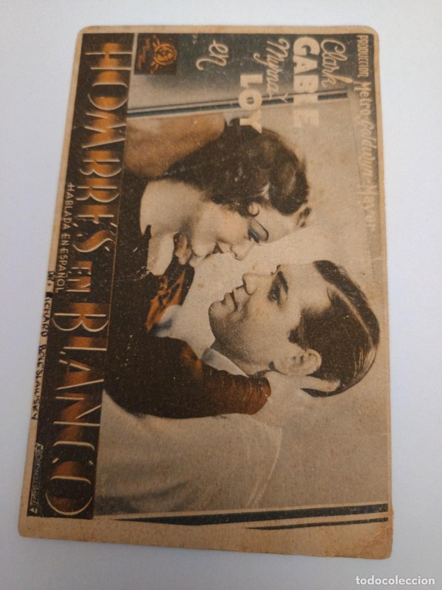 Cine: PROGRAMA DE CINE HOMBRES EN BLANCO - Foto 1