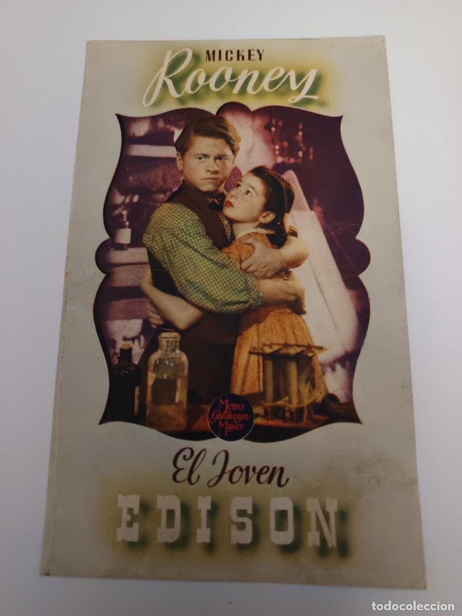 Cine: PROGRAMA DE CINE DOBLE EL JOVEN EDISON - Foto 1
