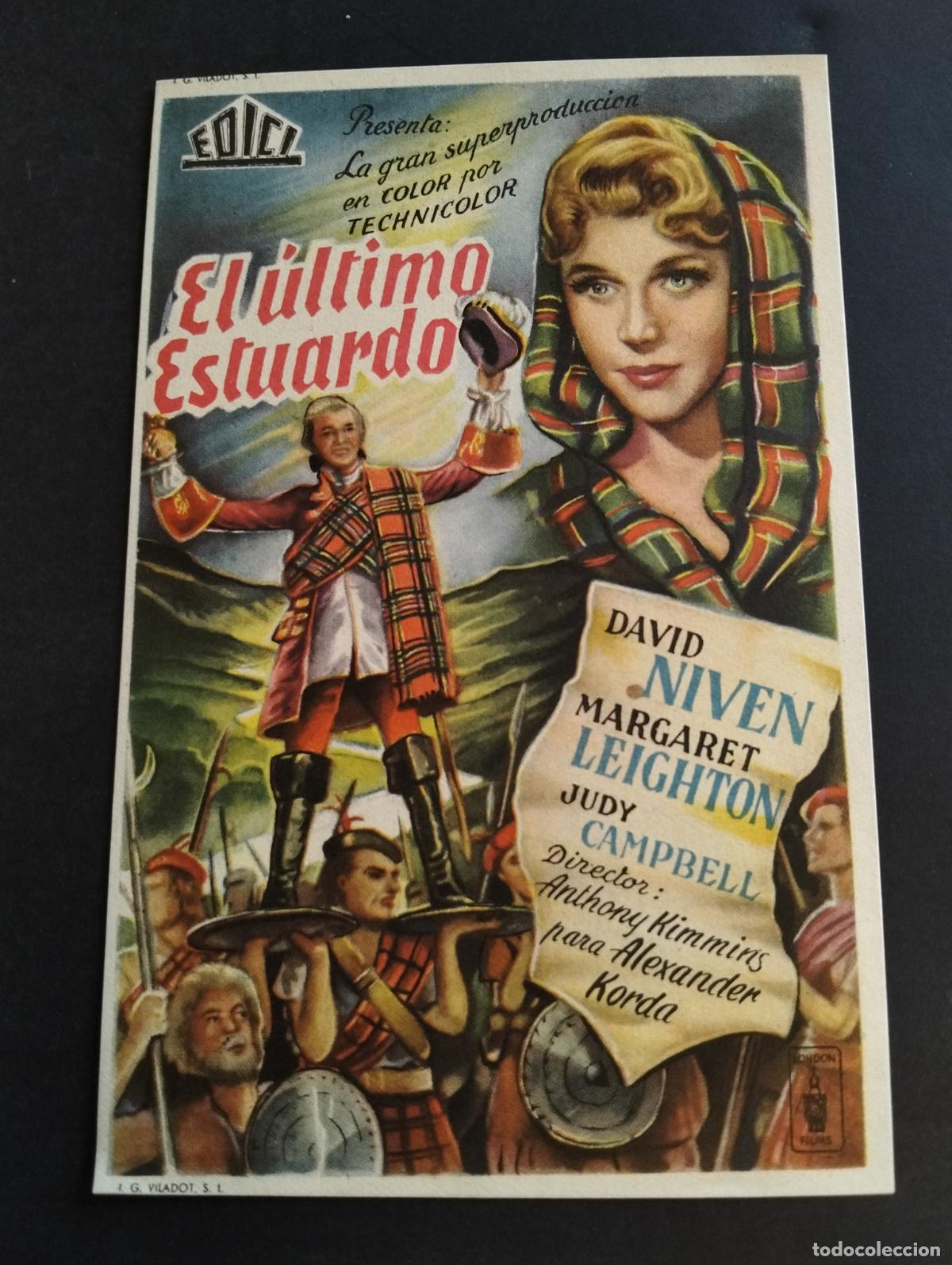 Cine: EL ULTIMO ESTUARDO PROGRAMA DE CINE SIN PUBLICIDAD - Foto 1