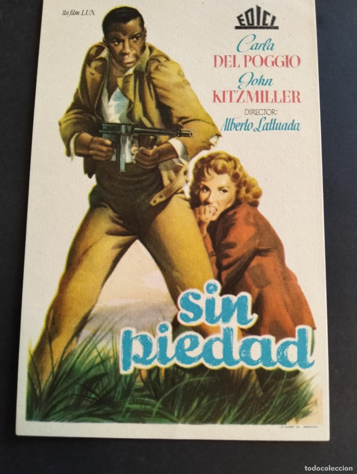Cine: SIN PIEDAD PROGRAMA DE CINE SIN PUBLICIDAD - Foto 1