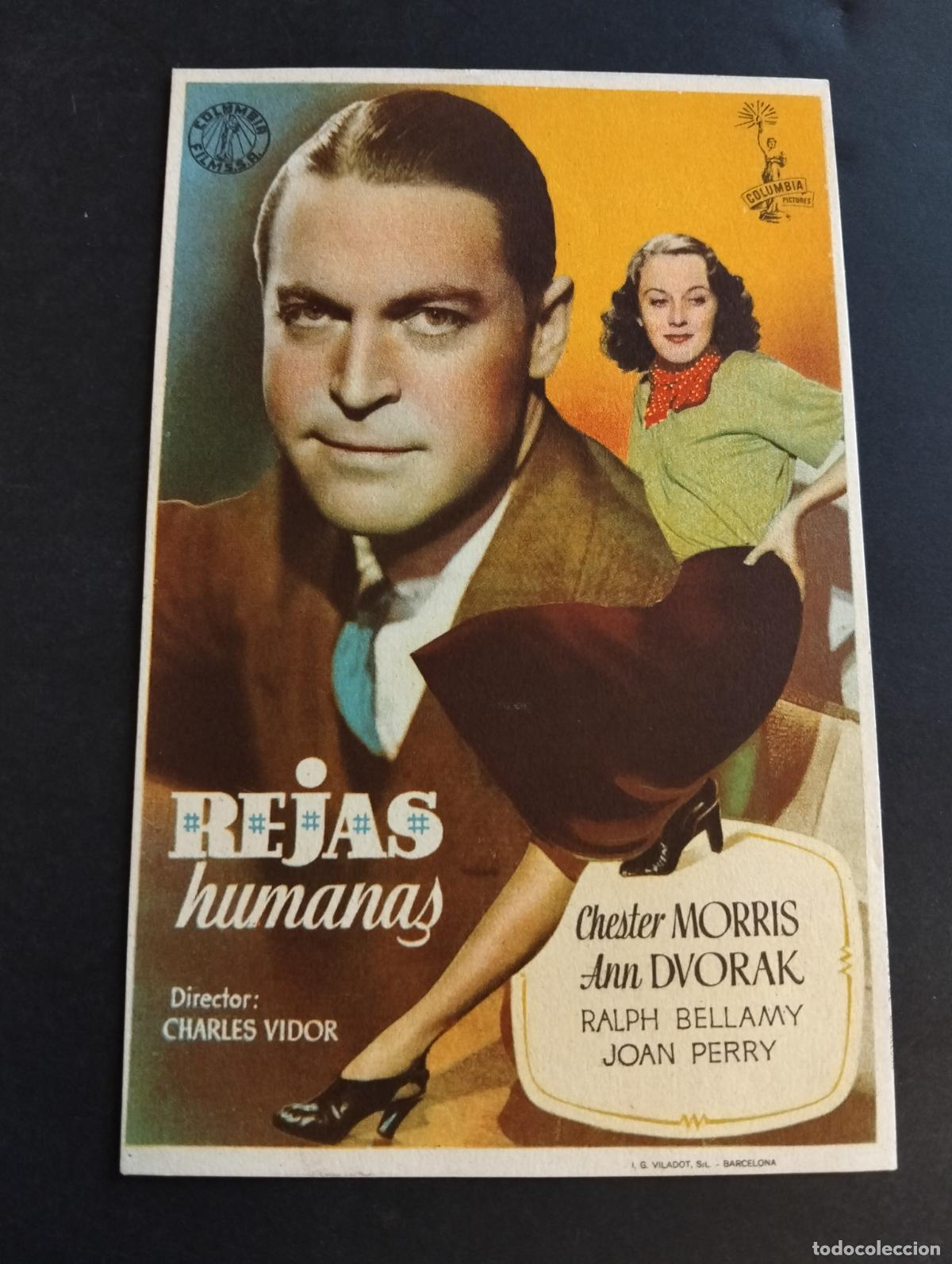 Cine: REJAS HUMANAS PROGRAMA DE CINE SIN PUBLICIDAD - Foto 1
