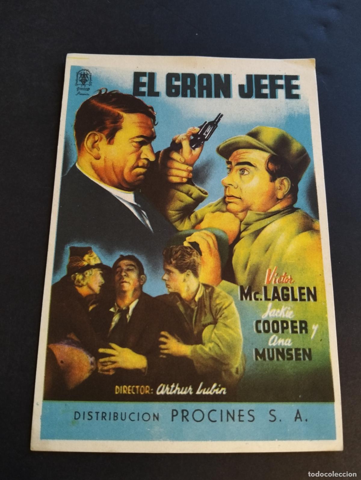 Cine: EL GRAN JEFE PROGRAMA DE CINE SIN PUBLICIDAD - Foto 1