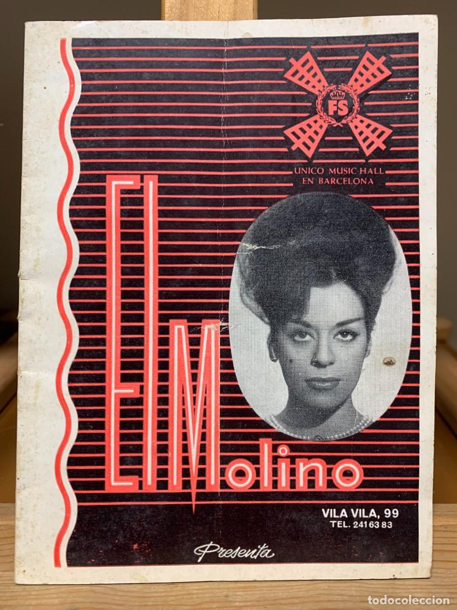 Cine: Programa de EL MOLINO decada de los 60 El Molino, Programa Hist&oacute;rico del Music Hall de Barcelona, - Foto 1