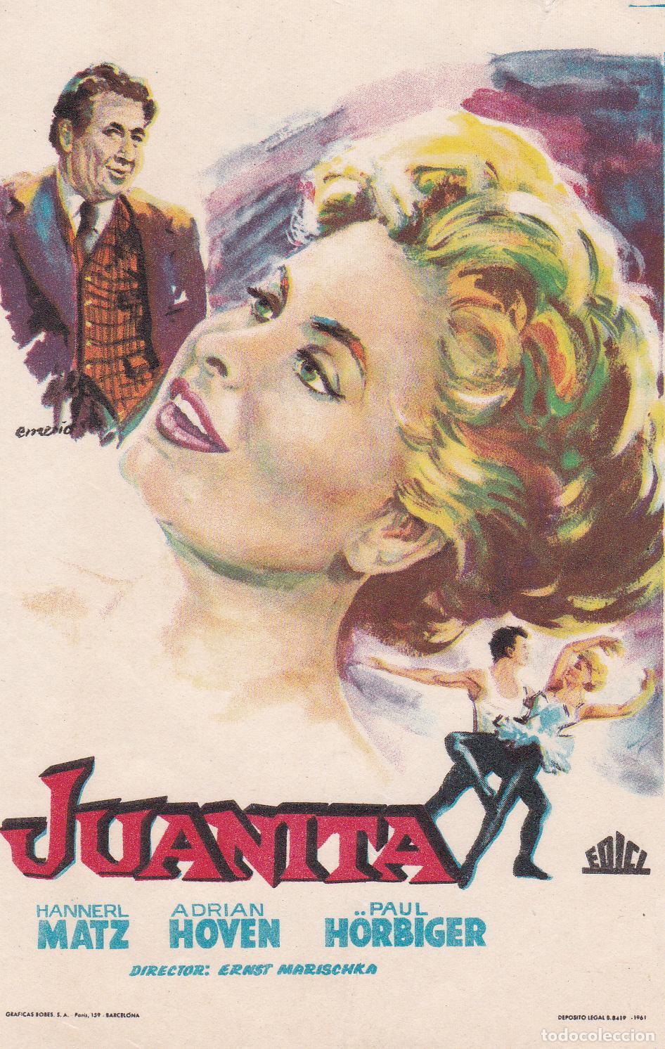 Cine: PROGRAMA DE CINE, JUANITA &ndash; ADRIAN HOVEN &ndash; S/P - Foto 1