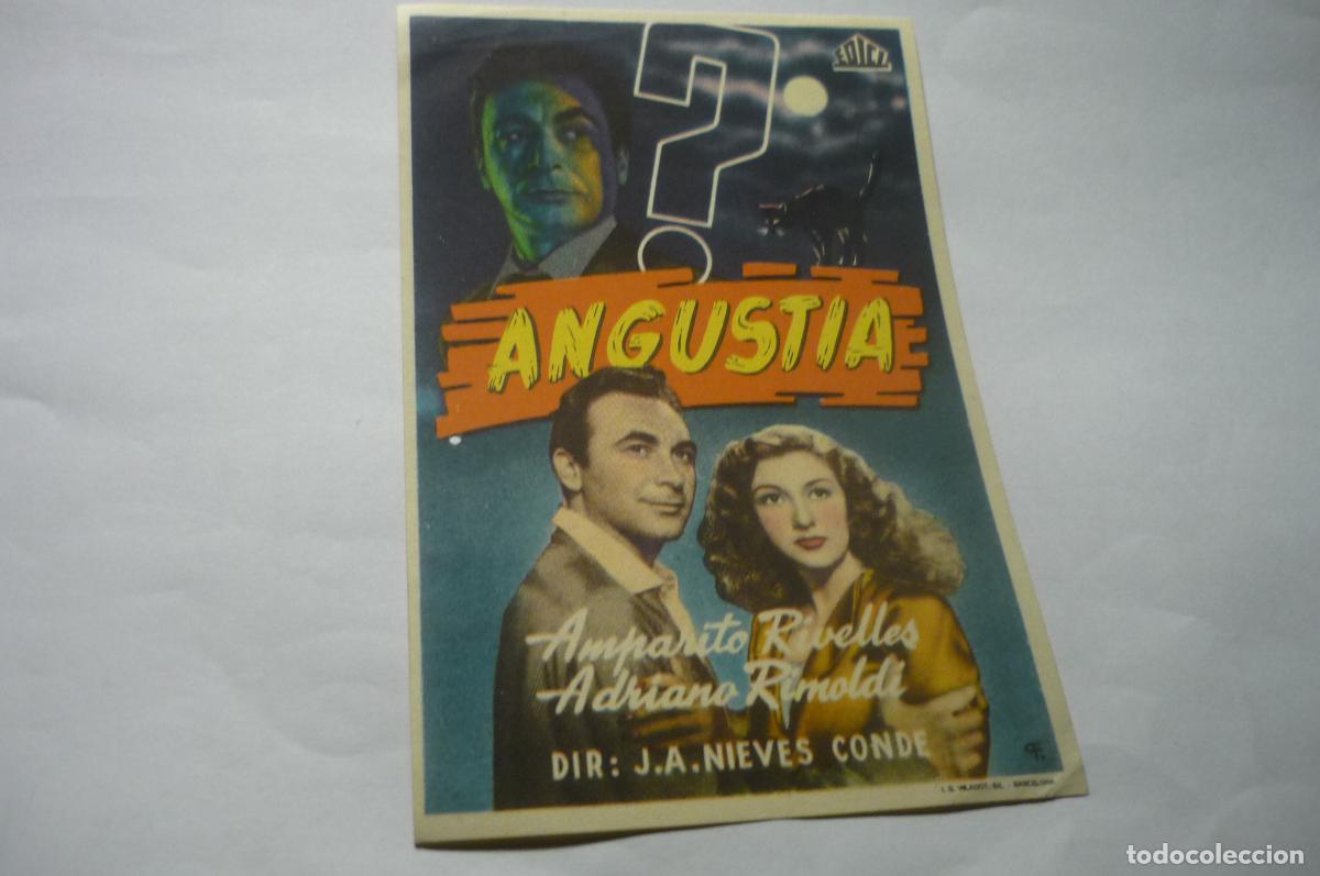 Cine: programa angustia .-amparo rivelles - Foto 1