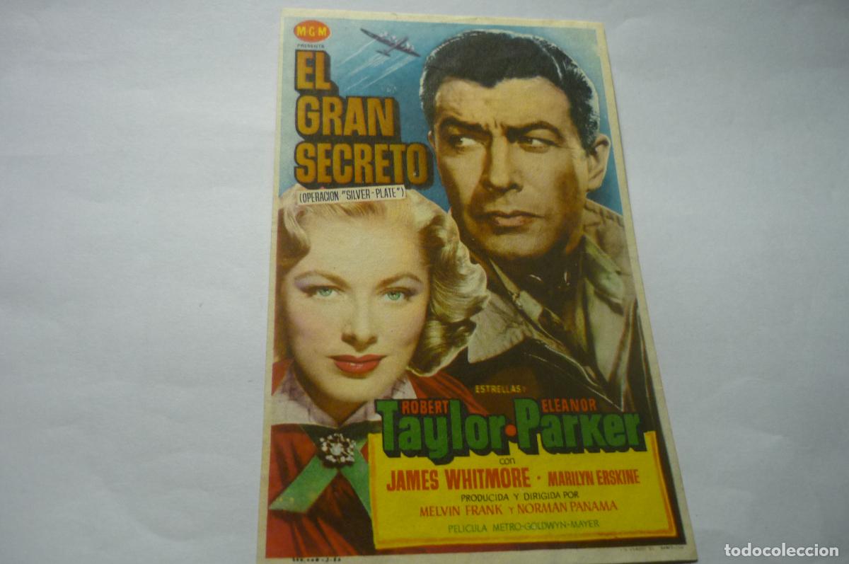 Cine: programa el gran secreto.-robert taylor - Foto 1