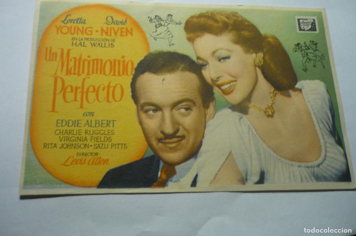 Cine: programa matrimonio perfecto - david niven - Foto 1