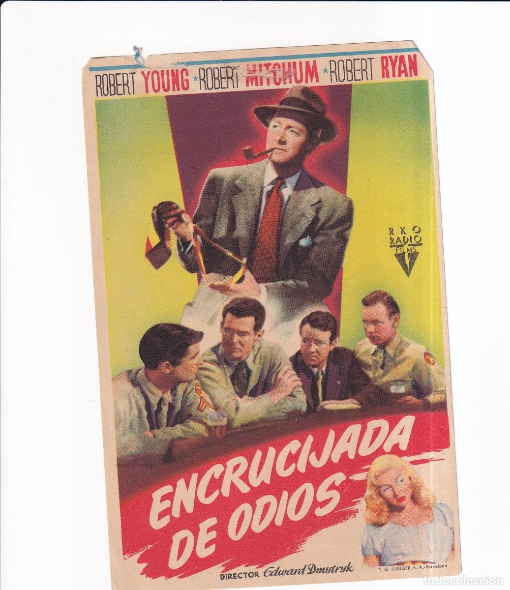 Cine: ENCRUCIJADA DE ODIOS : ROBERT YOUNG , ROBERT MITCHUM - Foto 1