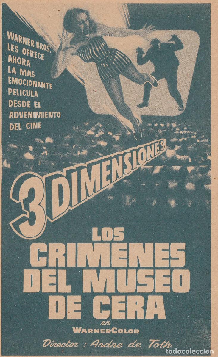 Cine: LOS CRIMENES DE MUSEO DE CERA - Foto 1