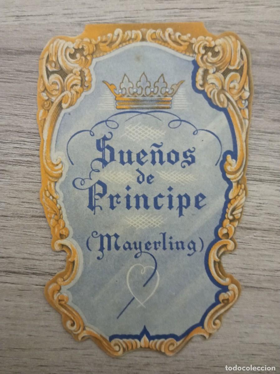  Flyers Publicitaires de films Anciens: SUE&Ntilde;OS DE PRINCIPE, CHARLES BOYER, GRAN TEATRO ORTEGA, PALENCIA