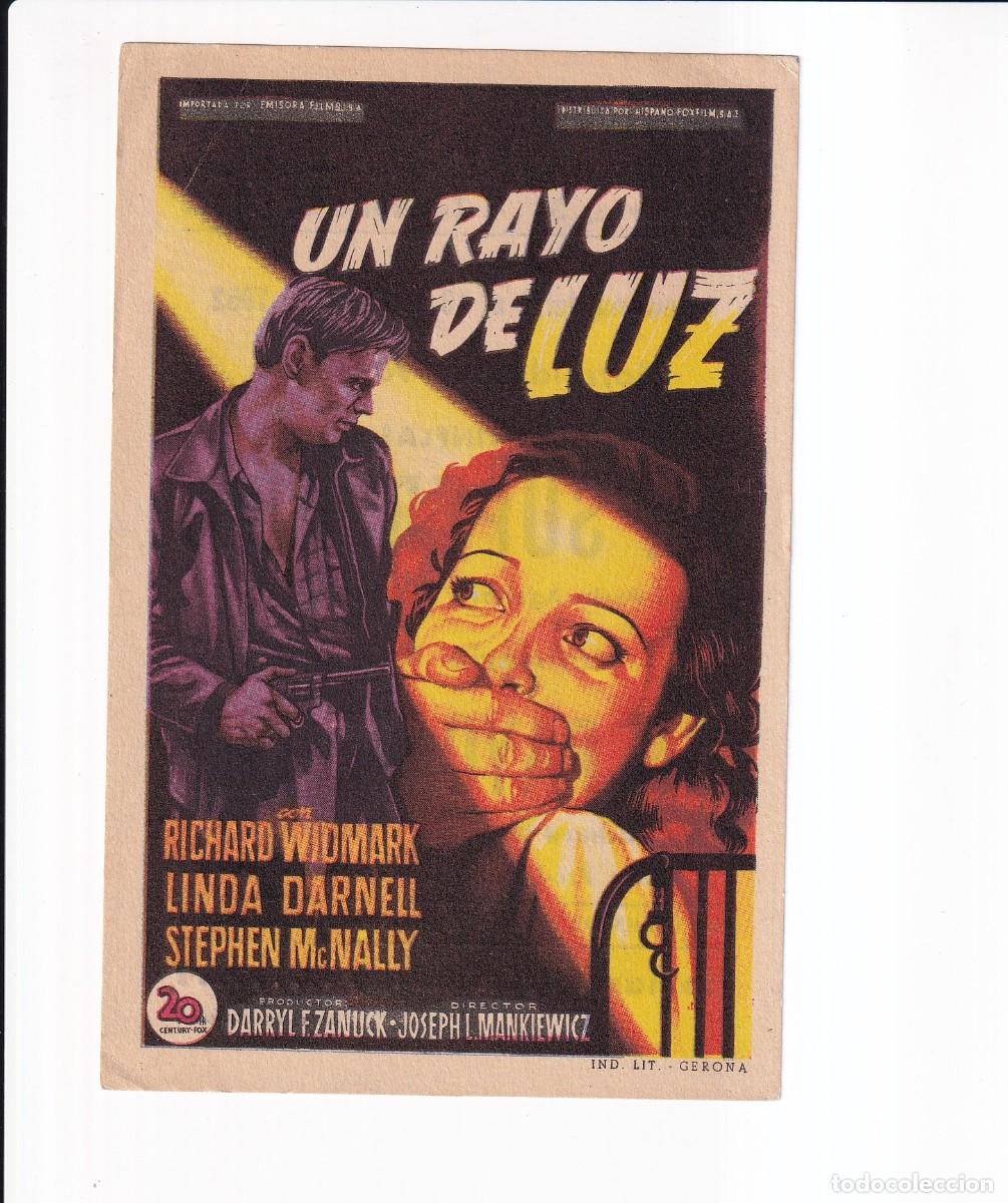 Cine: UN RAYO DE LUZ : RICHARD WIDMARK - Foto 1