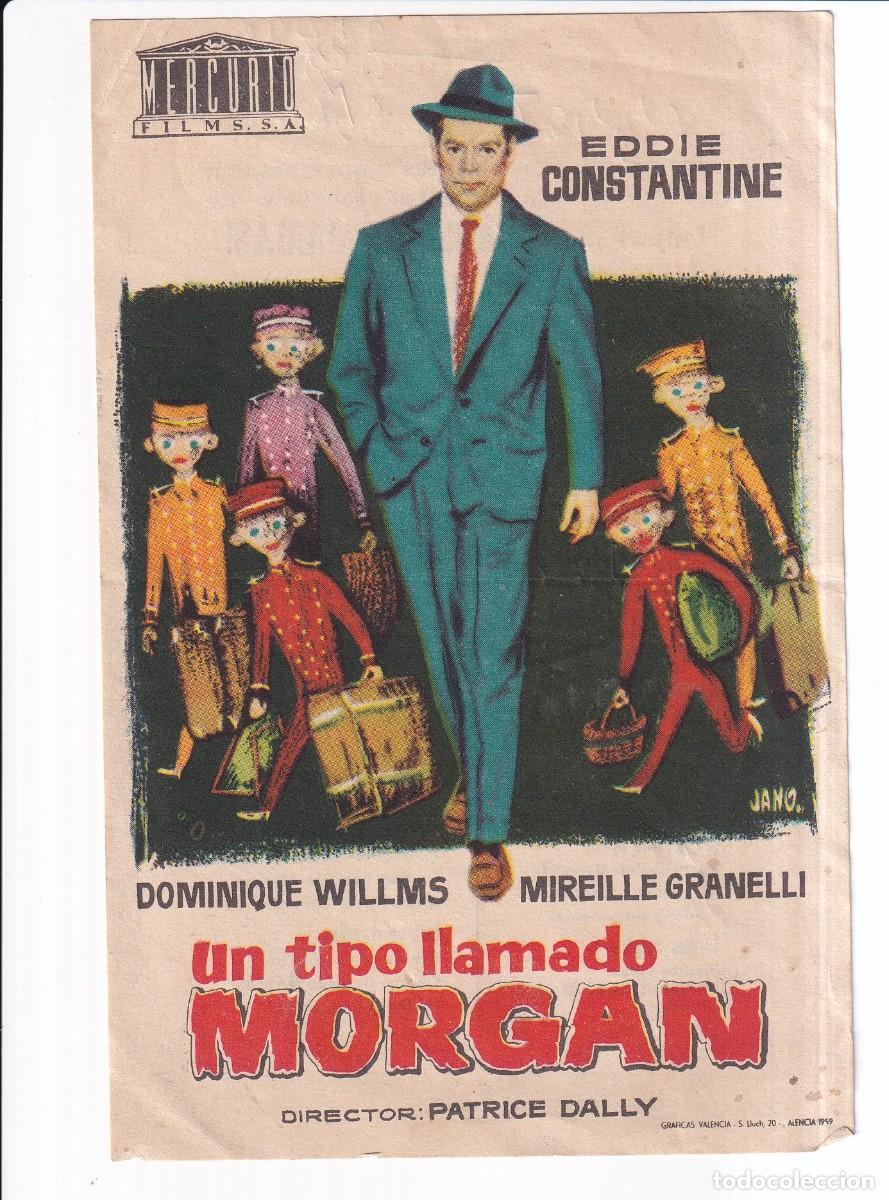 Cine: UN TIPO LLAMADO MORGAN : EDDIE CONSTANTINE - Foto 1