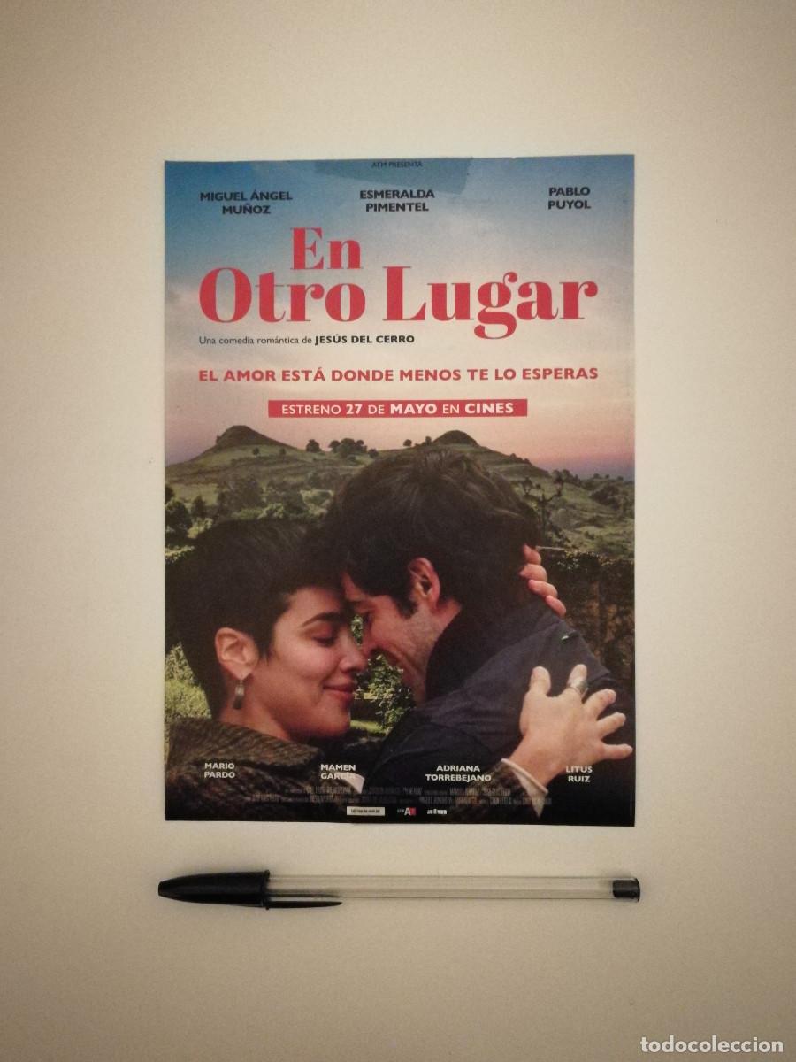  Flyers Publicitaires de films Anciens: FOLLETO ORIGINAL - EN OTRO LUGAR - Jes&uacute;s del Cerro - Esmeralda Pimentel