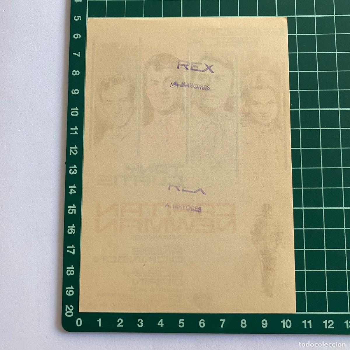 Cine: Programa de cine folleto de mano pelicula Capitan newman Rex - Foto 2
