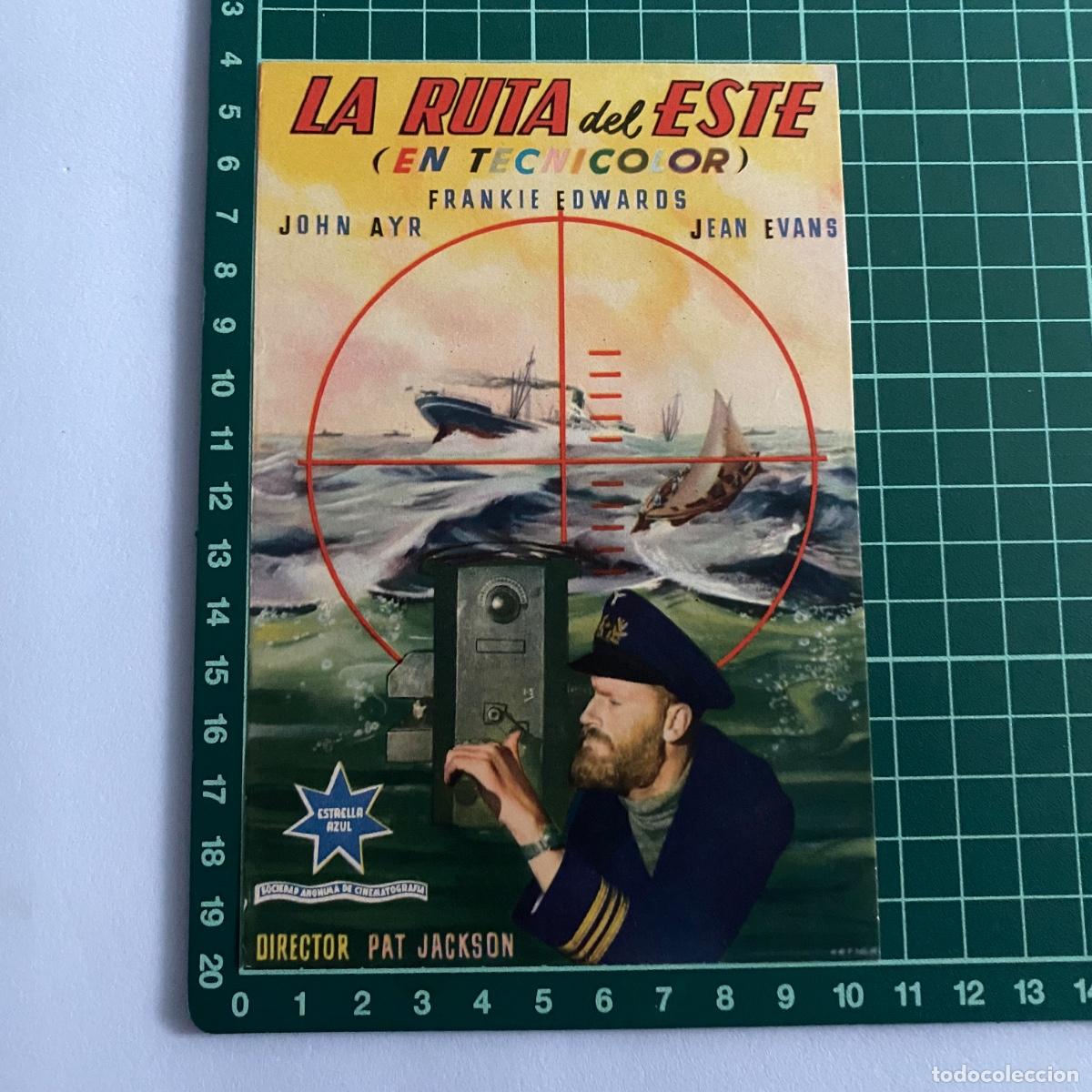 Cine: Programa de cine folleto de mano pelicula La ruta del este - Foto 1