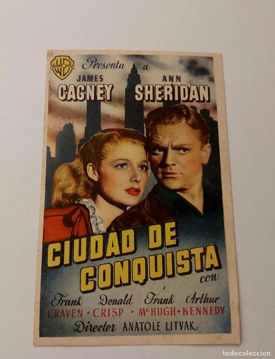 Cine: Ciudad de Conquista 1940 Sin Publicidad - Foto 1