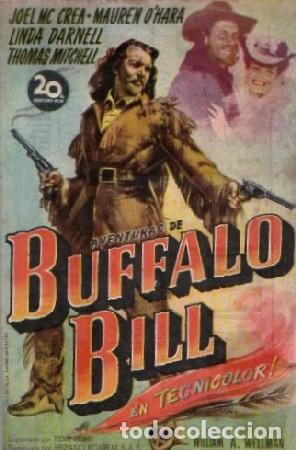 Cine: PROGRAMA DE CINE: BUFFALO BILL PC-9444 - Foto 1
