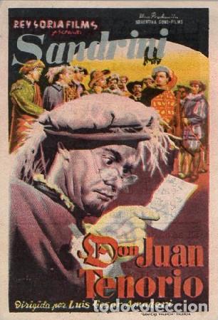Cine: PROGRAMA DE CINE: DON JUAN TENORIO PC-9448 - Foto 1