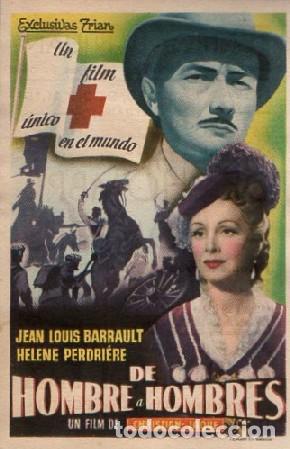 Cine: PROGRAMA DE CINE: DE HOMBRE A HOMBRES PC-9455 - Foto 1