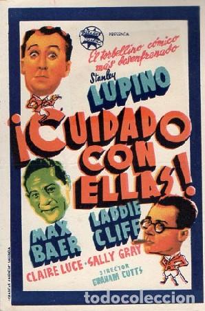 Cine: PROGRAMA DE CINE: &iexcl;CUIDADO CON ELLAS! PC-9458 - Foto 1