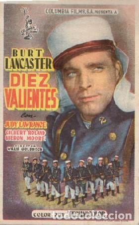 Cine: PROGRAMA DE CINE: DIEZ VALIENTES PC-9462 - Foto 1