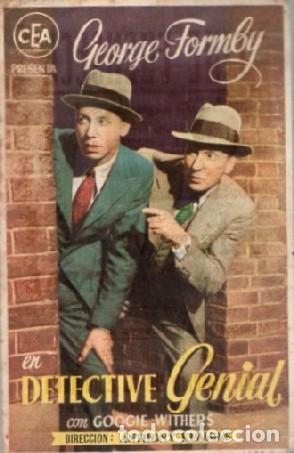 Cine: PROGRAMA DE CINE: DETECTIVE GENIAL PC-9465 - Foto 1