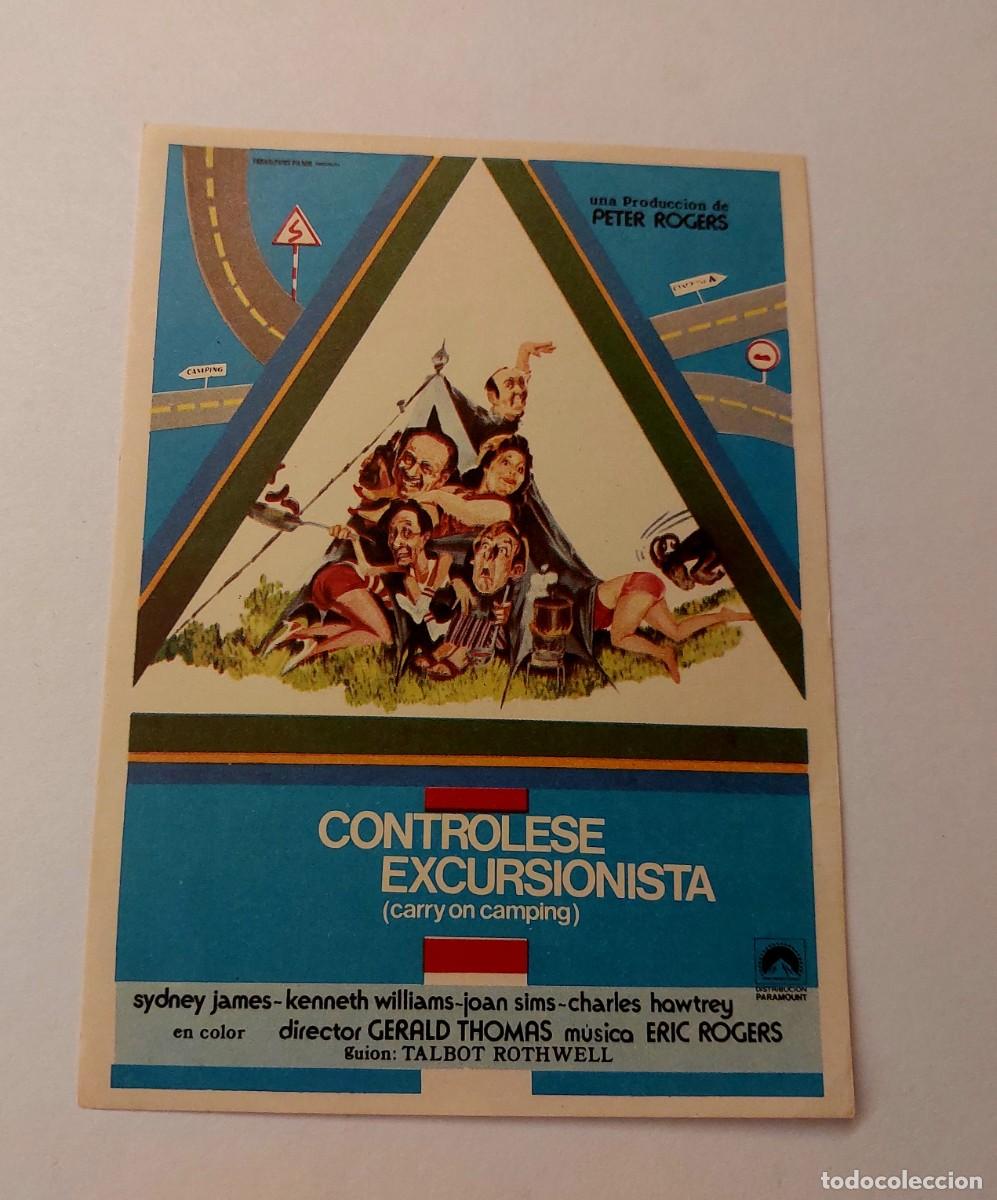Cine: Controlese Excursionista 1969 Sin Publicidad - Foto 1