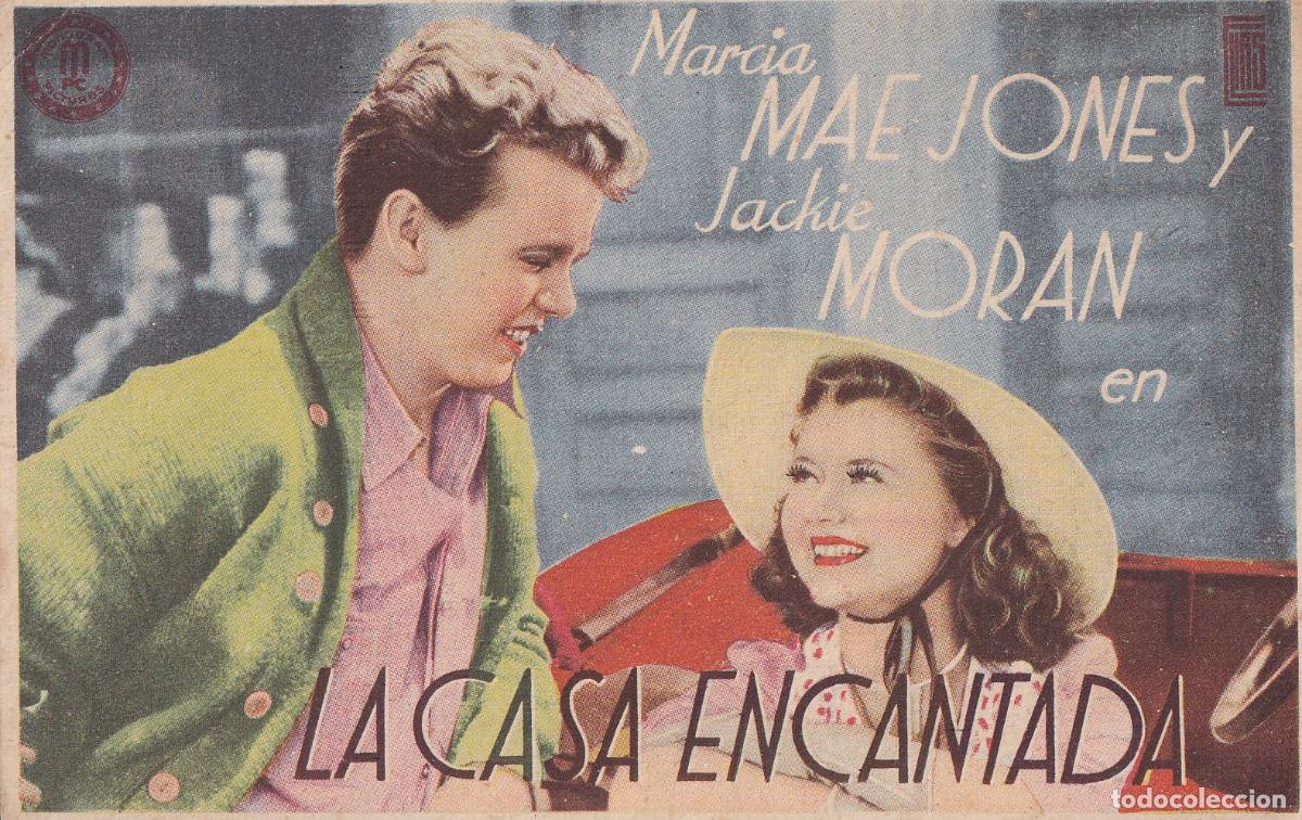 Cine: 3 FOLLETOS DE CINE LA CASA ENCANTADA - Foto 1