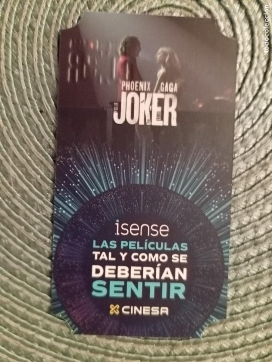 Cine: PROGRAMA DE ** JOKER . FOLIE A DEUX **. 10 x 5.5 CMS. - Foto 2