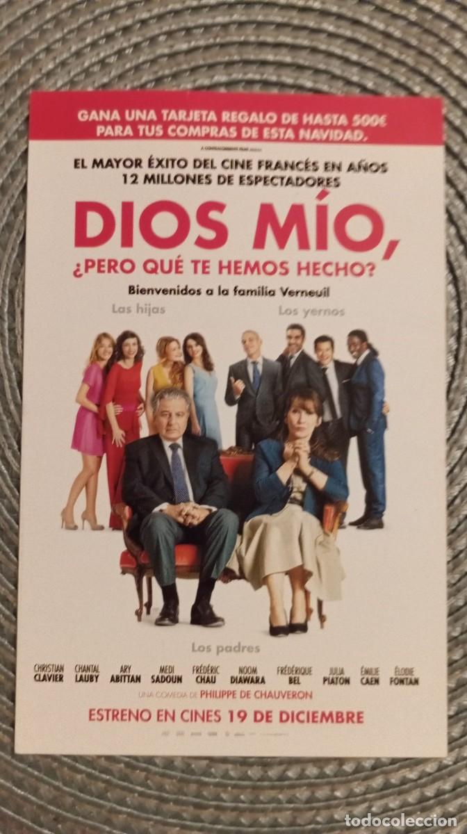 Cine: PROGRAMA DE ** DIOS MIO.PERO QUE TE HEMOS HECHO? ** 15 X 9.5 CMS - Foto 1