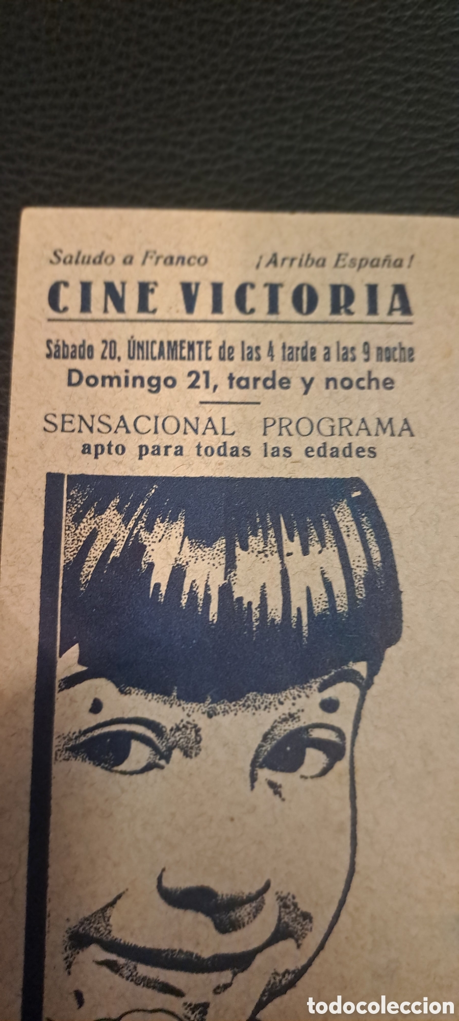 Cine: Lote de 8 folletos de mano de cine - Foto 8