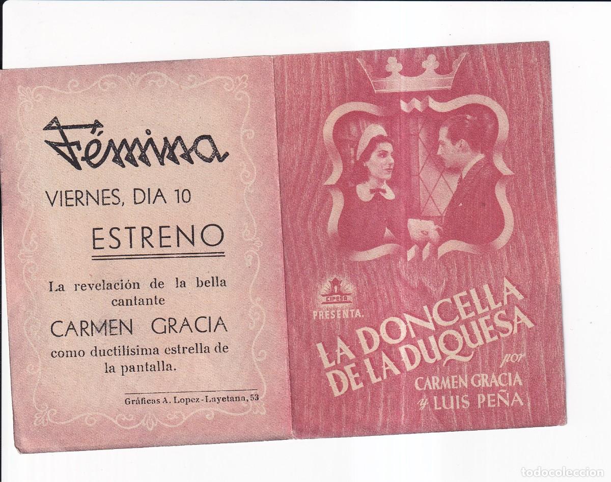 Cine: LA DONCELLA DE LA DUQUESA : CARMEN GRACIA Y LUIS PE&Ntilde;A - Foto 1