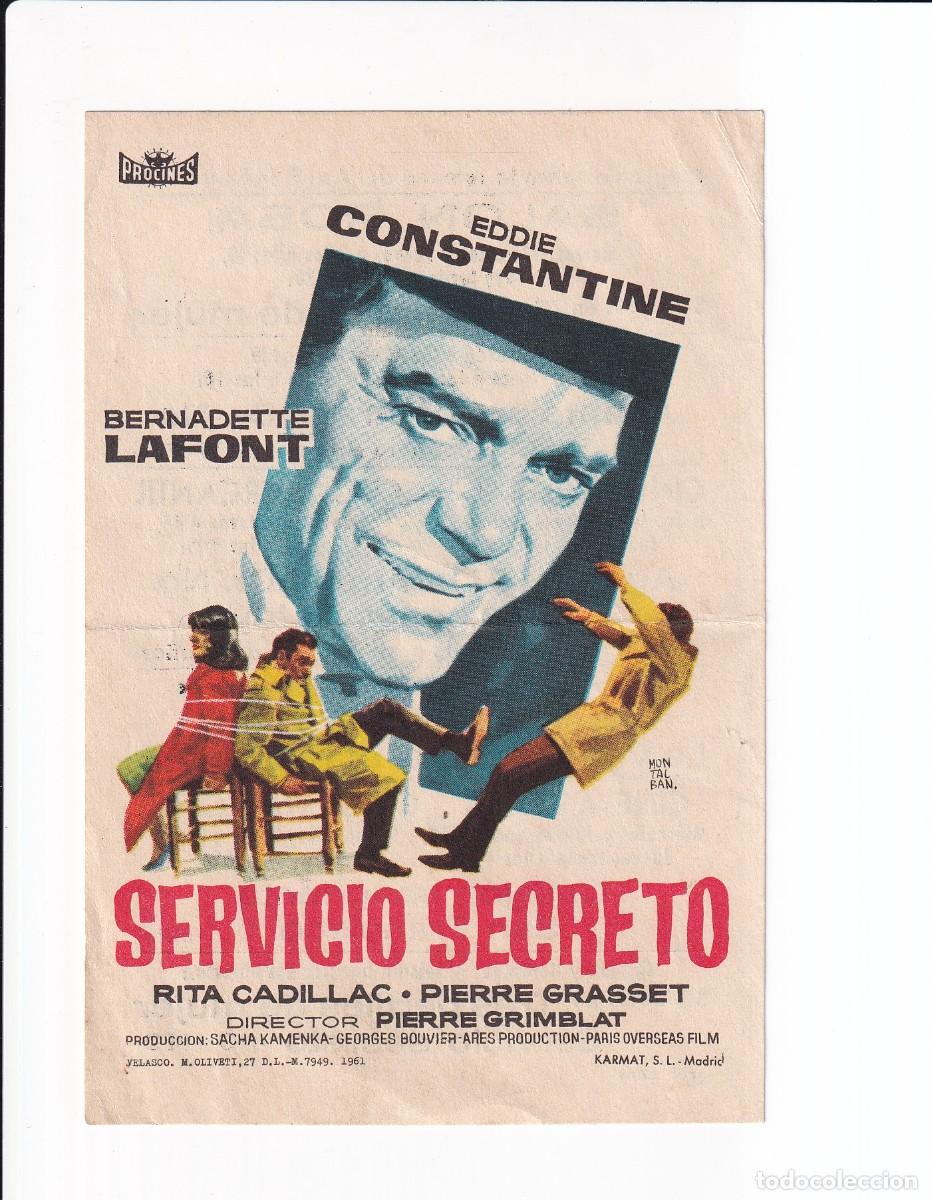 Cine: SERVICIO SECRETO : EDDIE CONSTANTINE - Foto 1