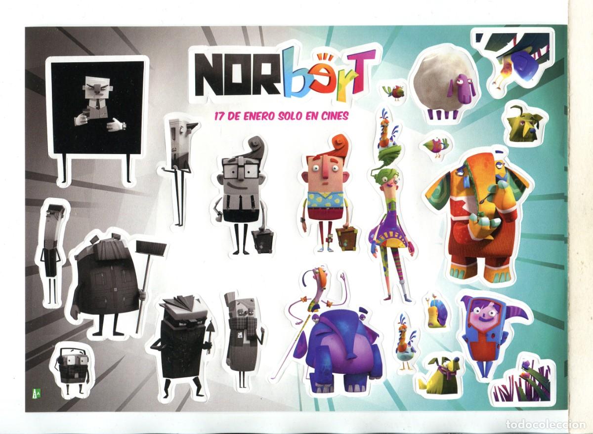 Cine: NORBERT. CINE DE ANIMACI&Oacute;N. ADHESIVOS. - Foto 1