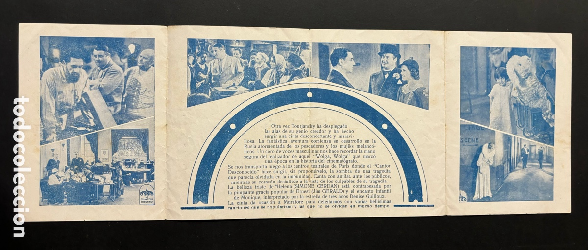 Cine: Programa el cantor desconocido simone cerdan con publicidad teatro sequeira A11 - Foto 3