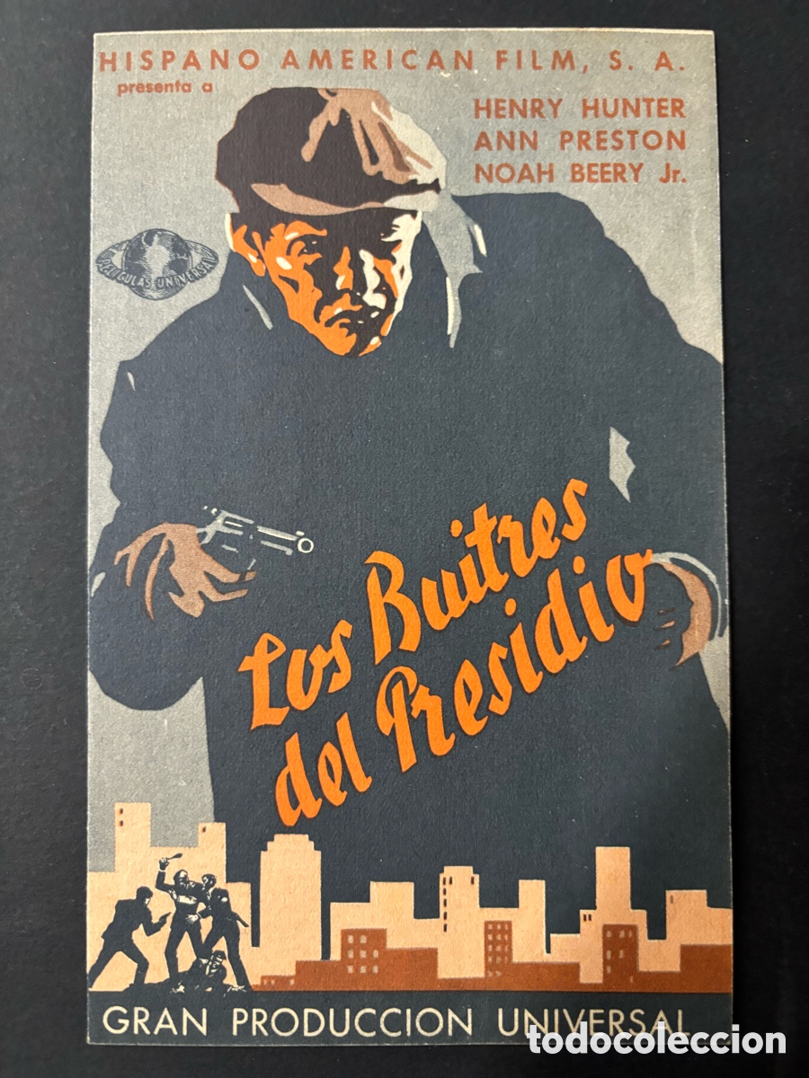 Cinema: Programa los buitres del presidio Henry hunter A11