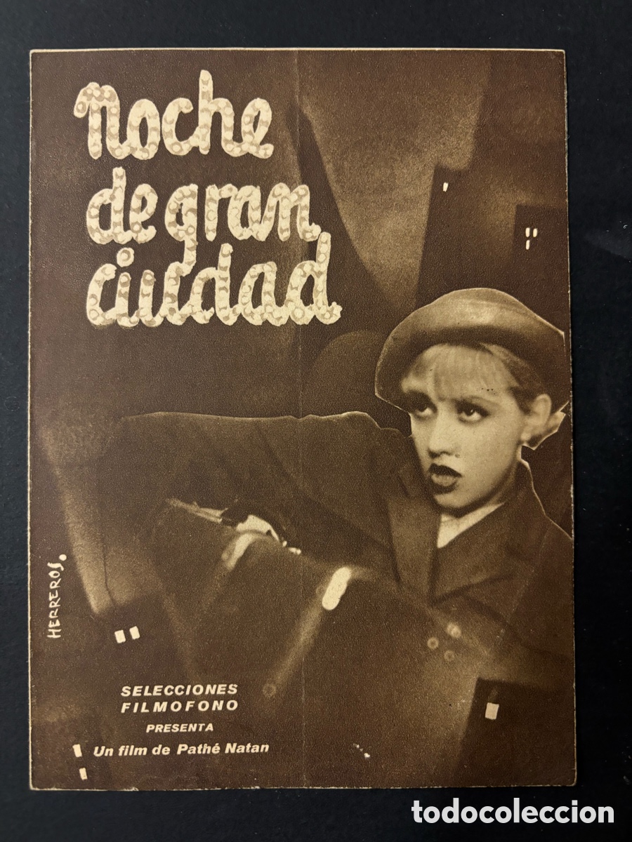 Cinema: Programa noche de gran ciudad Jacqueline francell A11