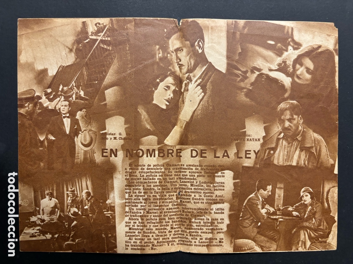Cine: Programa en nombre de la ley maurice tourneur A11 - Foto 2