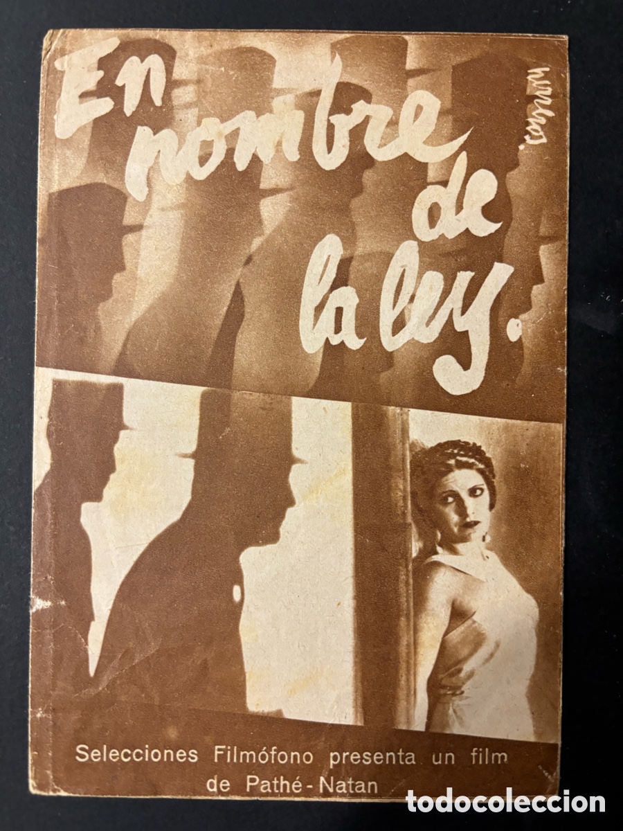 Cine: Programa en nombre de la ley maurice tourneur A11 - Foto 1
