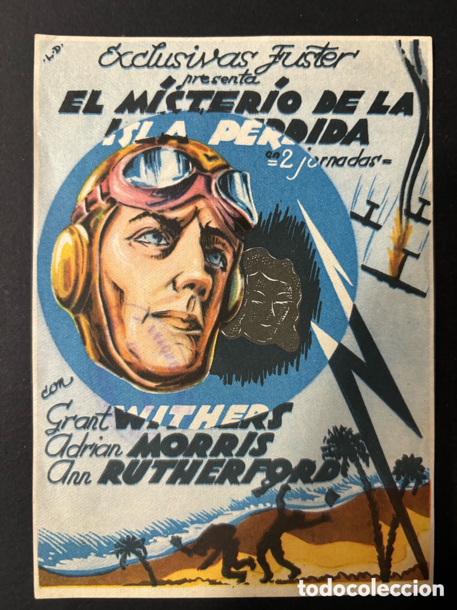 Cinema: Programa el misterio de la isla perdida grant withers A11