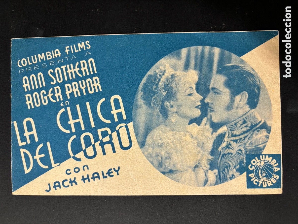 Programa la chica del coro Ann sothern A11