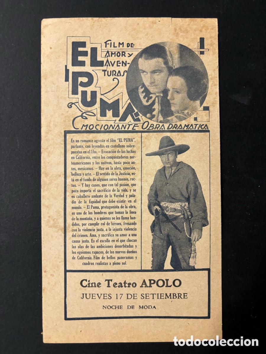 Cine: Programa uruguayo el puma richard barthelmes Mary astor A11 - Foto 3