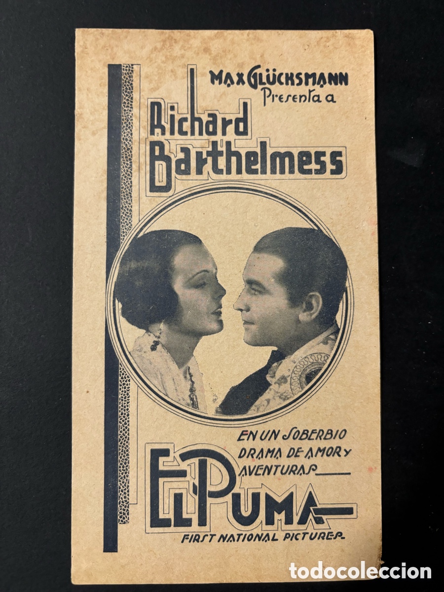 Cine: Programa uruguayo el puma richard barthelmes Mary astor A11 - Foto 1