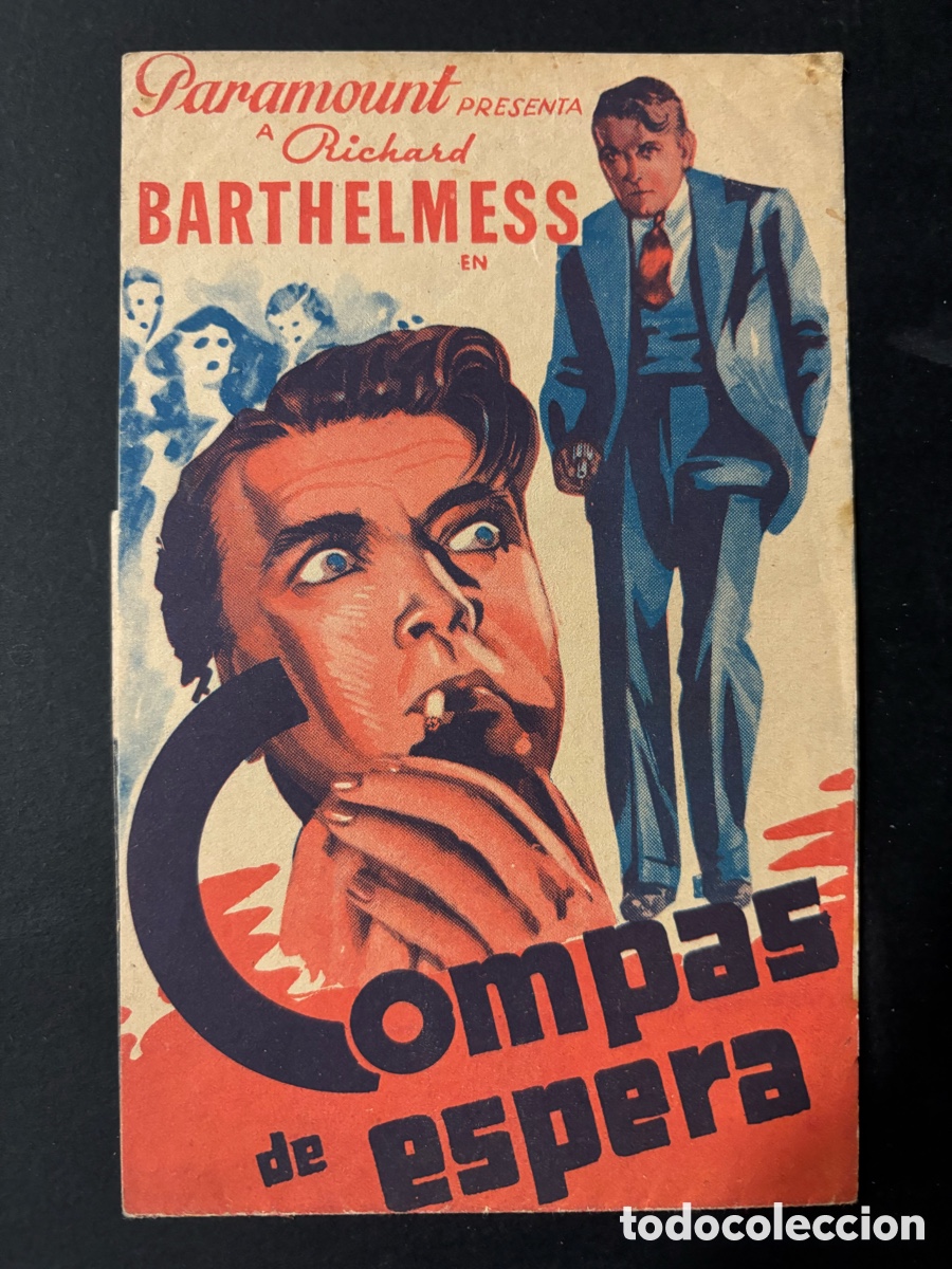 Cine: Programa comp&aacute;s de espera Richard barthelmess A11 - Foto 1