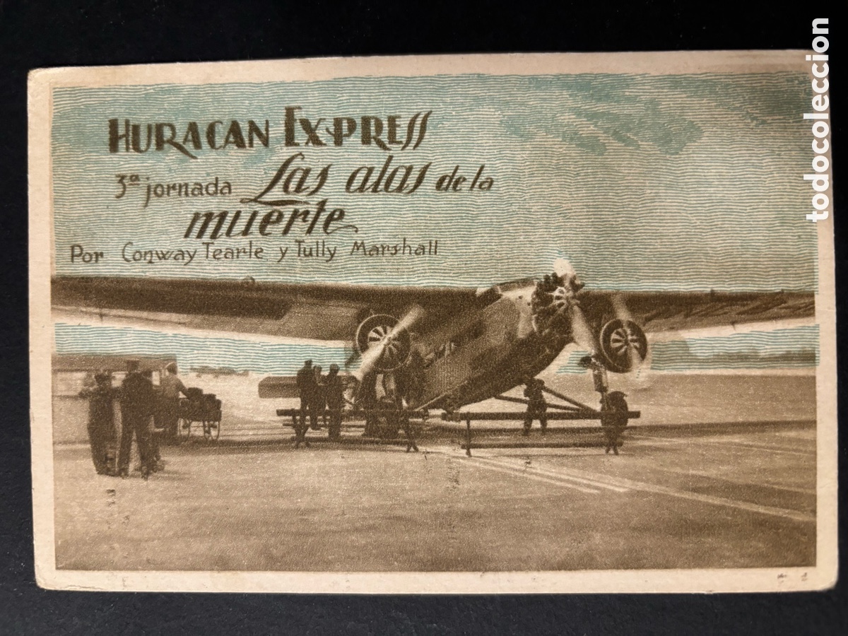  Flyers Publicitaires de films Anciens: Programa tarjeta hurac&aacute;n express jornada 3 las alas de la muerte publicidad ideal cinema &Uacute;beda A11